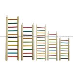 SINGLE LIGHT WOODEN LADDER - Image 2