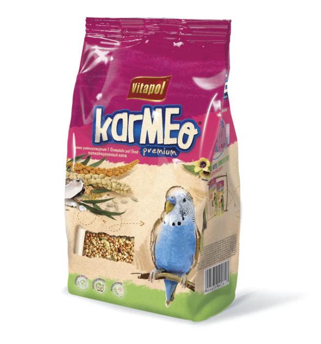 KARMEO PREMIUM BUDGIES Vitapol Karmeo Premium Bird Food For Budgie 500-gm - Image 1