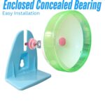 6 inch Hamster Silent Wheel with Adjustable Stand for Hamster/Dwarf/Gerbil/Mice - Image 3